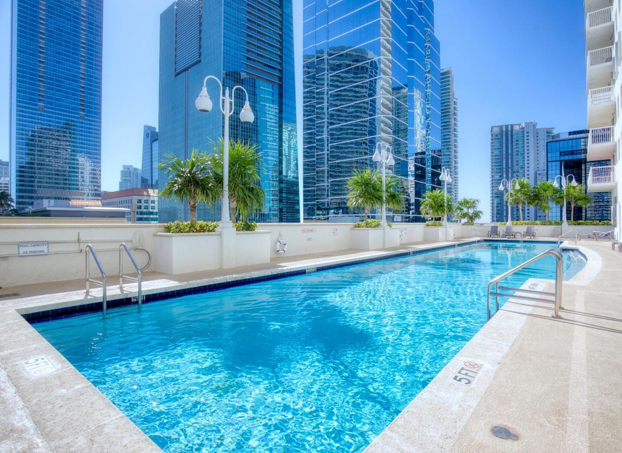 Oceanside Penthouse Apartment In Brickell Miami, Pool, Free Parking Экстерьер фото