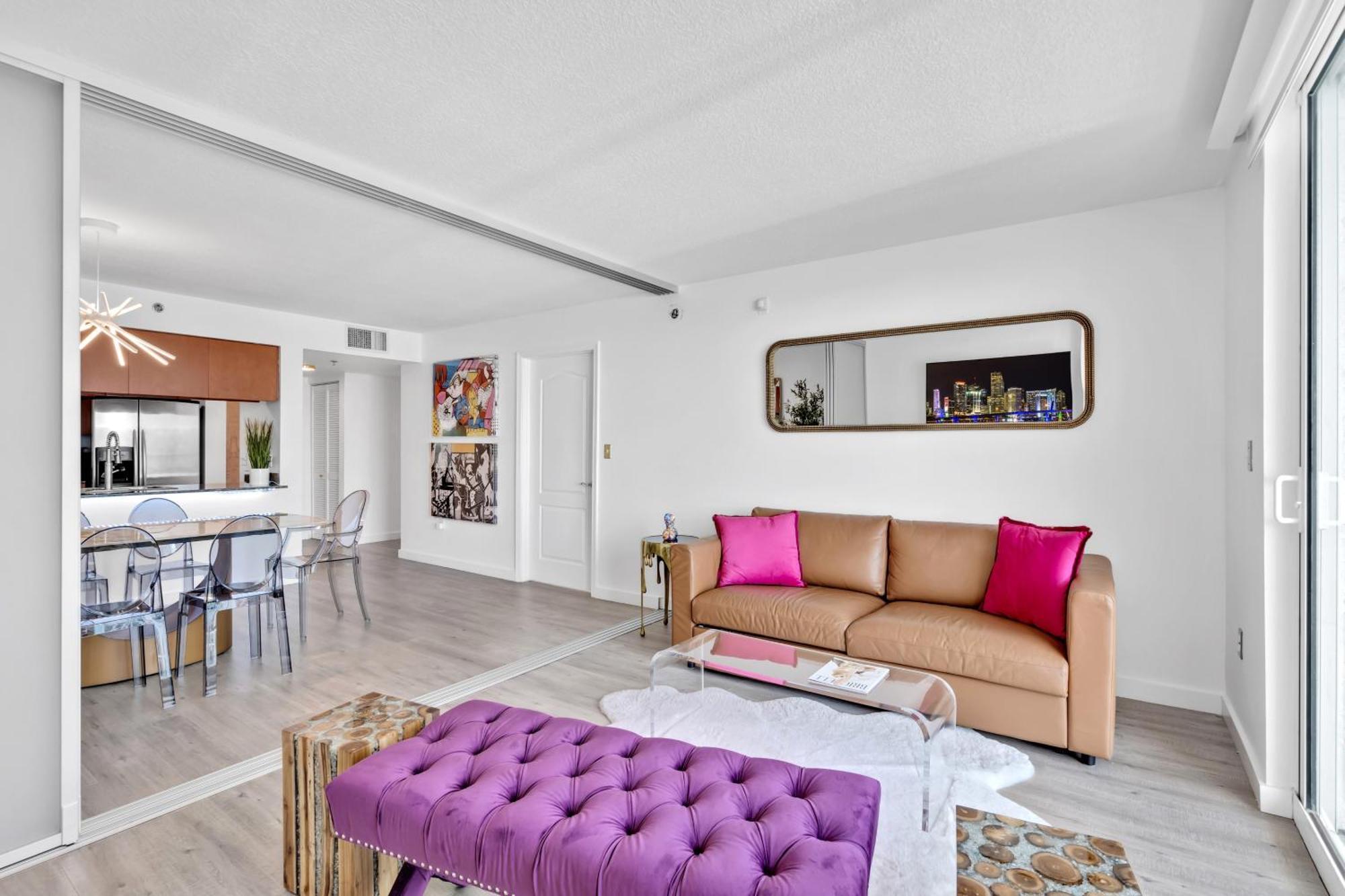 Oceanside Penthouse Apartment In Brickell Miami, Pool, Free Parking Экстерьер фото