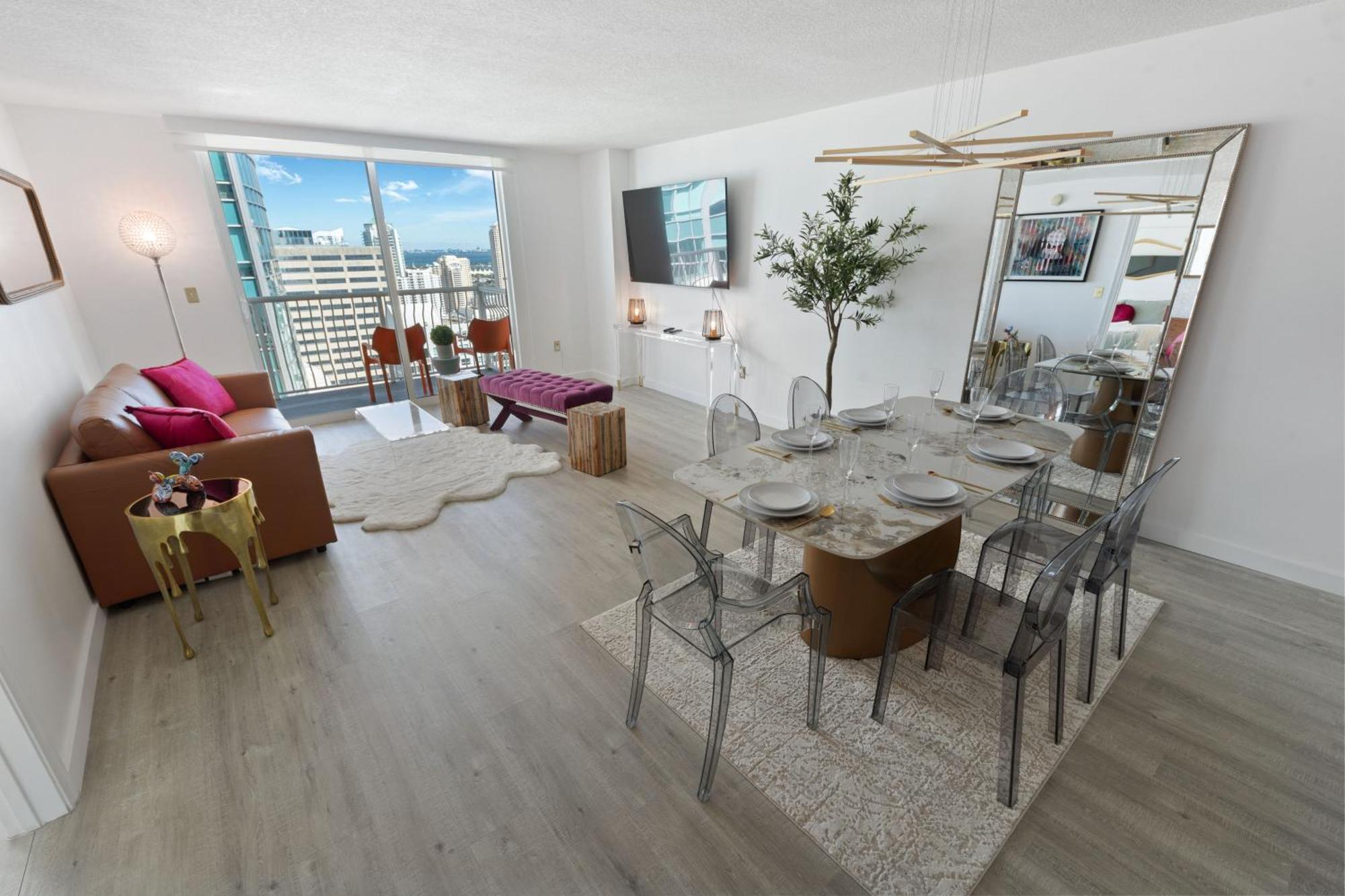 Oceanside Penthouse Apartment In Brickell Miami, Pool, Free Parking Экстерьер фото