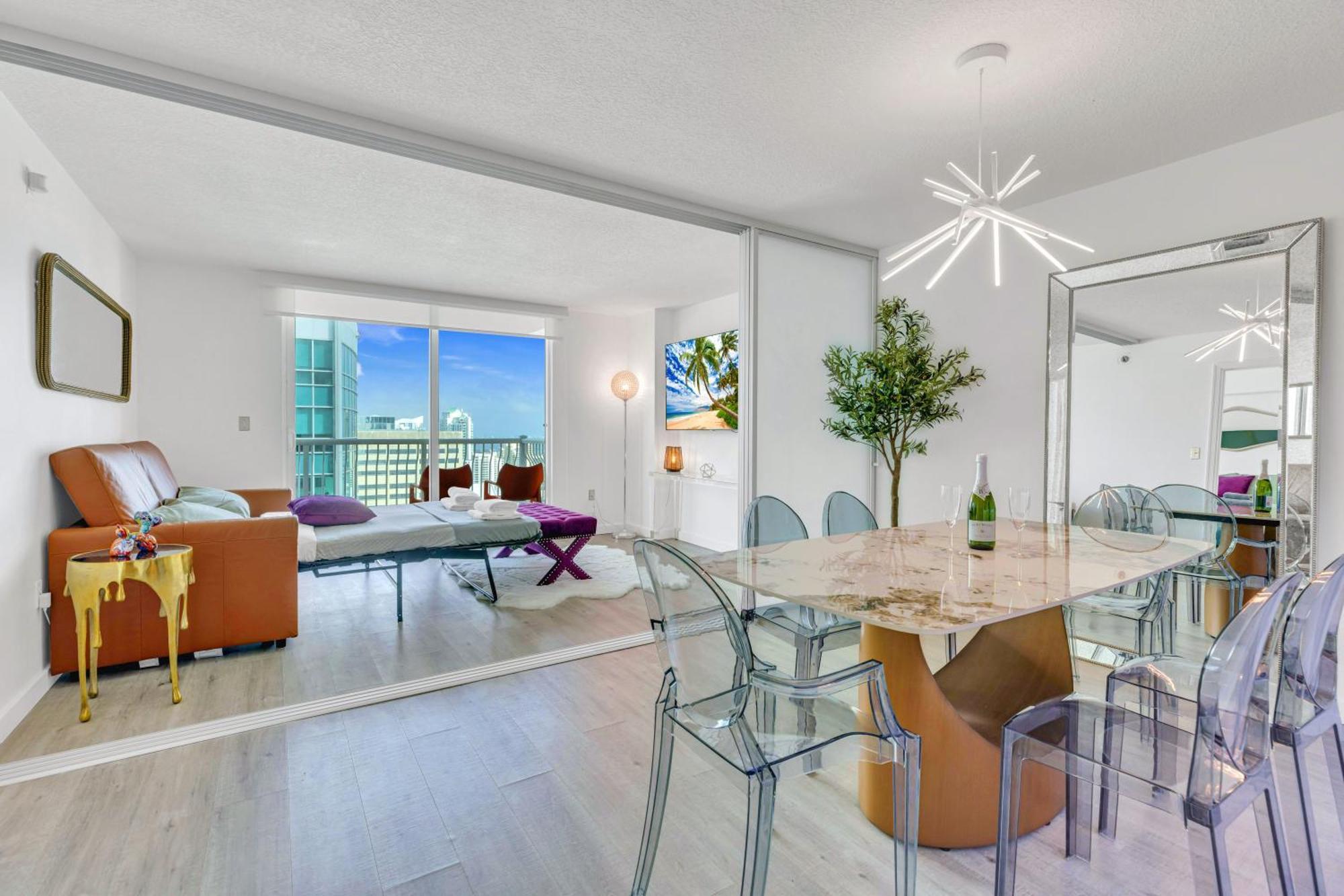 Oceanside Penthouse Apartment In Brickell Miami, Pool, Free Parking Экстерьер фото