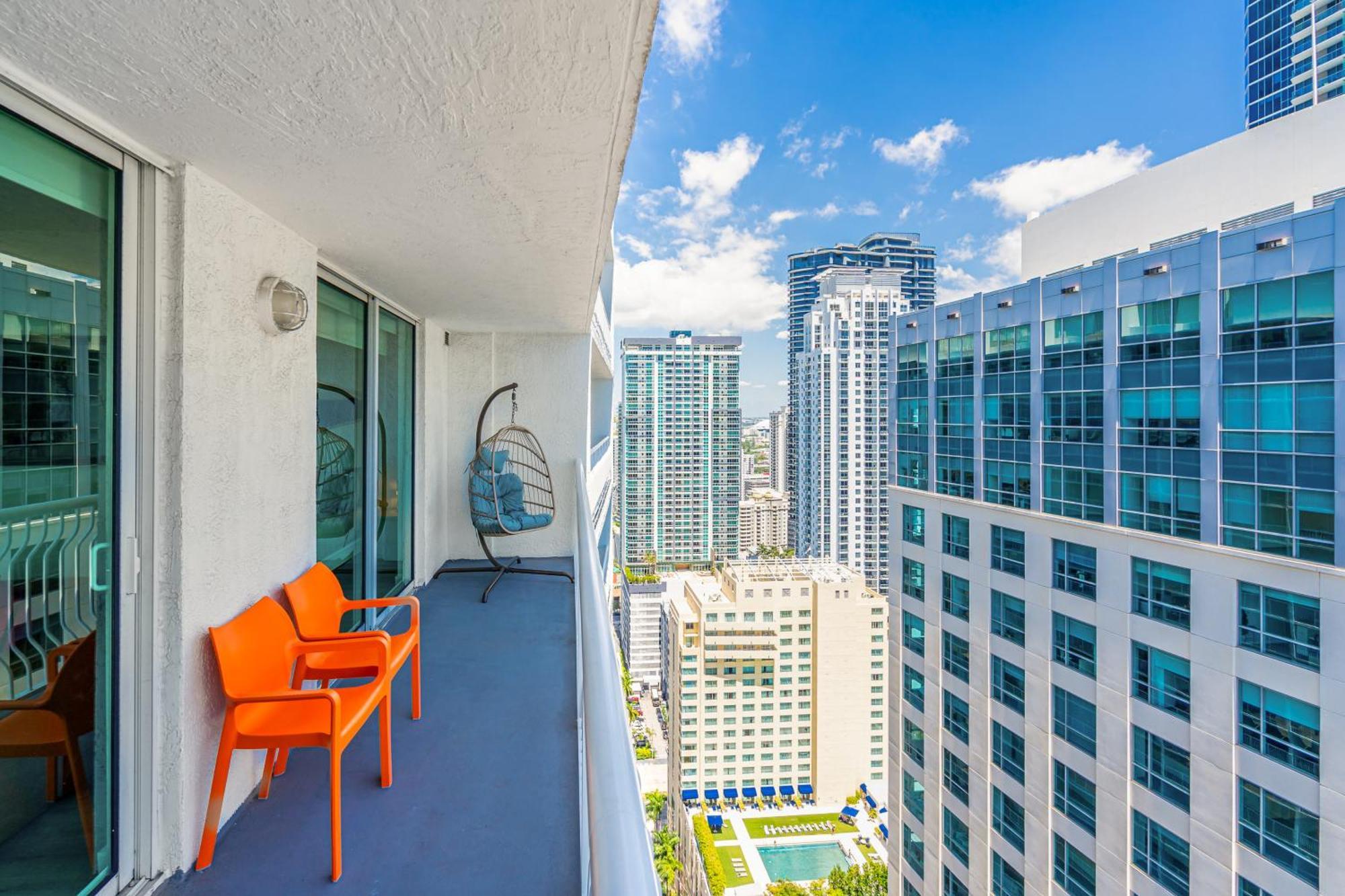 Oceanside Penthouse Apartment In Brickell Miami, Pool, Free Parking Экстерьер фото