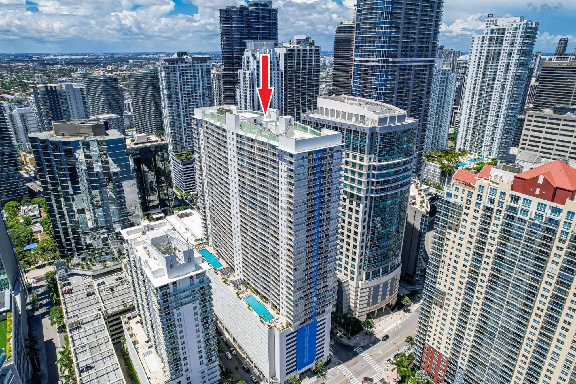 Oceanside Penthouse Apartment In Brickell Miami, Pool, Free Parking Экстерьер фото