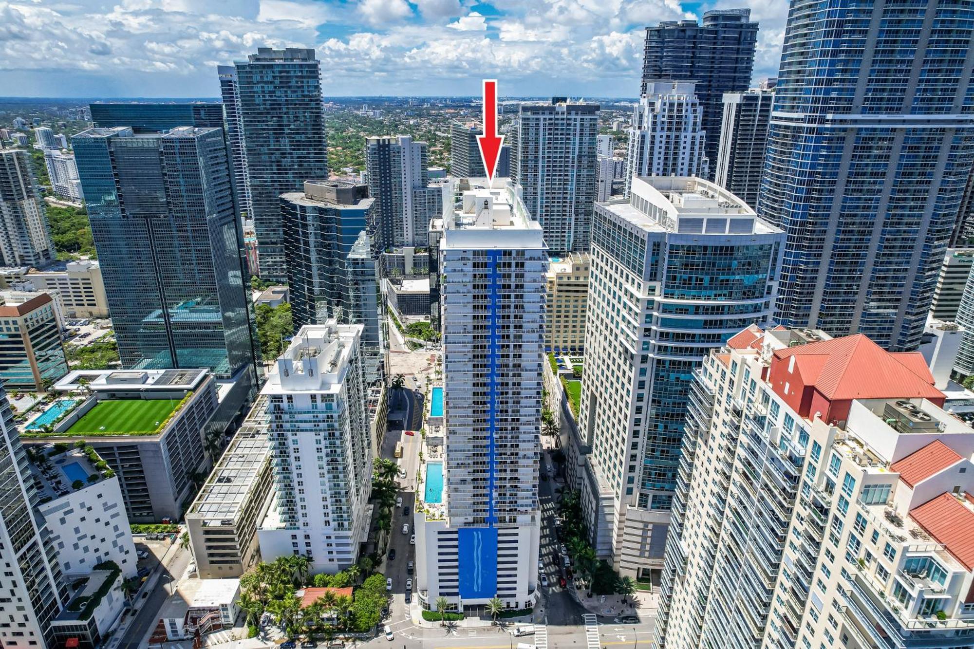 Oceanside Penthouse Apartment In Brickell Miami, Pool, Free Parking Экстерьер фото